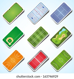 Different playing fields on papers