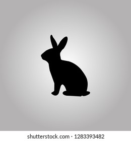 Different rabbit silhouette