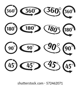 Different rotate symbol set