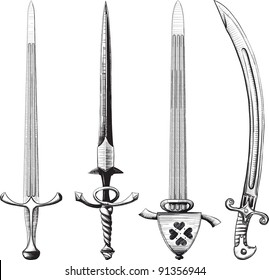 7,223 Sword Line Drawing Images, Stock Photos & Vectors | Shutterstock