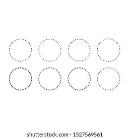 Different Shapes Around Circle Vector Circle Stock Vector (Royalty Free ...