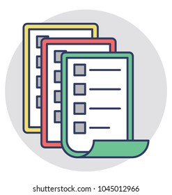 
Different sheets showing paperwork concept
