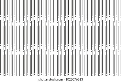 different size thin vertical lines. monochrome black geometric pattern. stripes. vector background. wallpaper concept for web and print