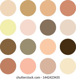 Skin Tone Chart Images, Stock Photos & Vectors | Shutterstock