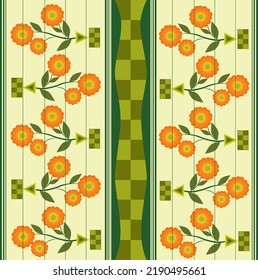 verschiedene Sternlinie und Kurvenblume mit isoliertem Design