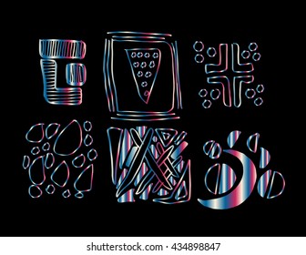 Different style design elements