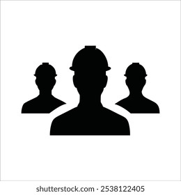 Different style of man silhouette