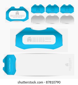 different tags or label on banners