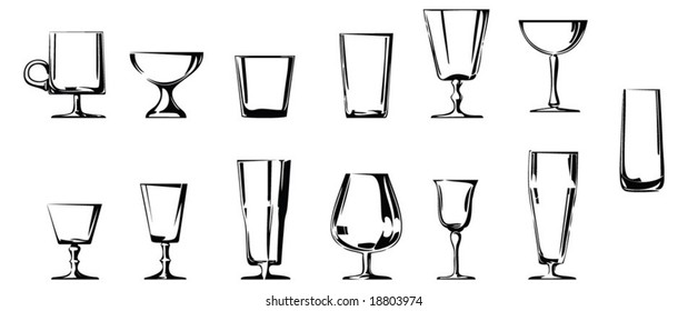 Different type of glass