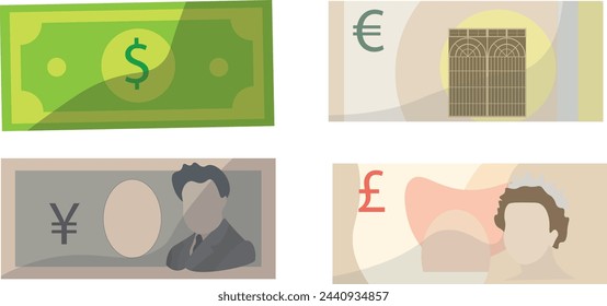 different type of money, money exchange, hand holding money
