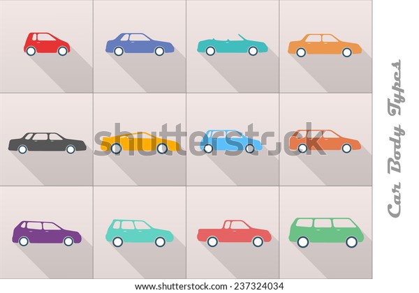 different types of car body\
icons