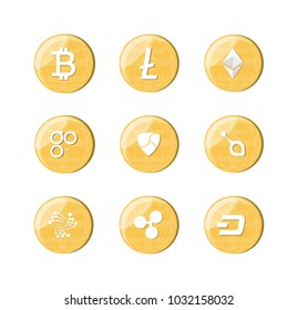 different types of cryptocoins 