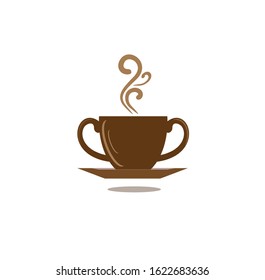 Different types of cups with hot coffee Premium Vector
