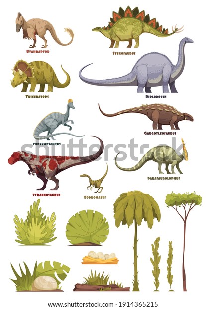 basic dinosaur types