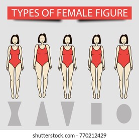 different types of female figure