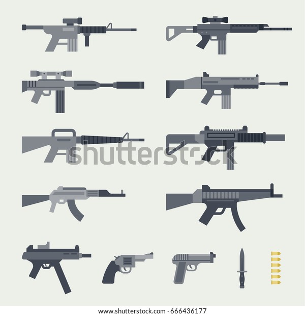 all types of guns images