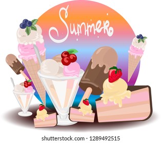 different types of ice cream