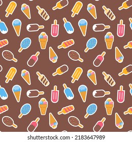 Distintos tipos de helados sin soldadura para decoración textil
