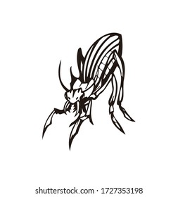 Different types of insect cartoon icons in the collection are set for the design. Illustration of arthropod web insect vector symbol isometric. for stickers, tattoos