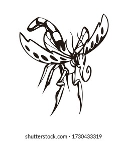 Para el diseño se establecen diferentes tipos de iconos de dibujos animados de insectos en la colección. Ilustración del símbolo vectorial de insectos web de artrópodos isométrico. para pegatinas, tatuajes