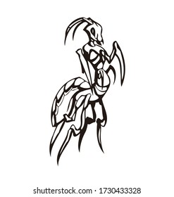 Different types of insect cartoon icons in the collection are set for the design. Illustration of arthropod web insect vector symbol isometric. for stickers, tattoos