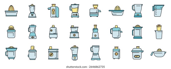 Different types of juicers and blenders are shown, ready to create healthy drinks
