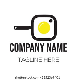 Different types of letter and line art logo