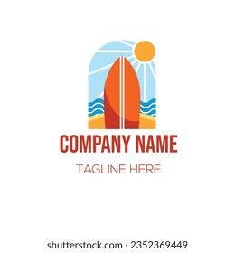 Different types of letter and line art logo