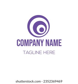 Distintos tipos de letra y logotipo de arte de línea