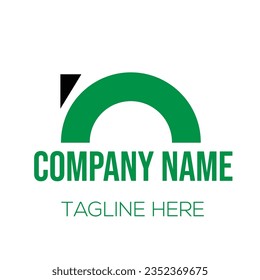 Different types of letter and line art logo
