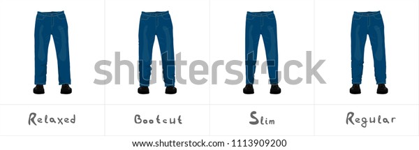 different types of jeans mens