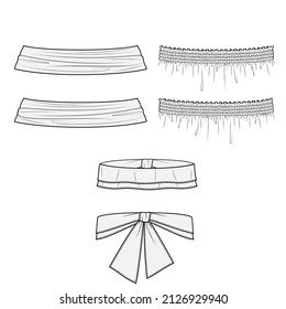 Different types of necklines for dresses