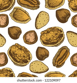 Different types of nuts