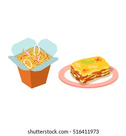 Different types of pasta