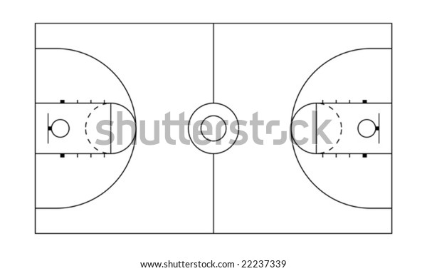 Different Types Sport Fields Grounds Stock Vector (royalty Free) 22237339