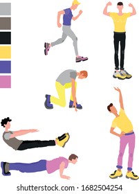 Diferentes tipos de actividades deportivas