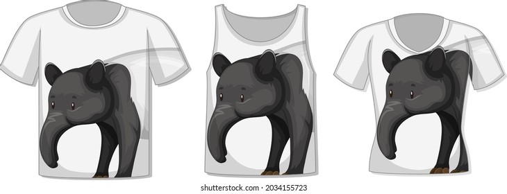 Verschiedene Deckentypen mit anteaterischer Mustergrafik
