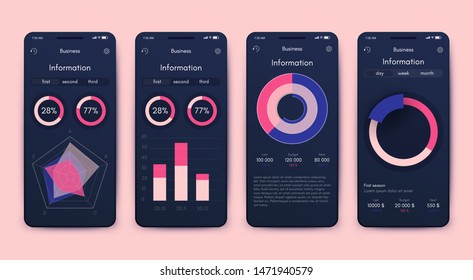 Different UI, UX, GUI screens and flat web icons for mobile apps, responsive website including Login, Create Account, Profile, Post, Inbox, Contact, Friends, Chat, Music, Setting and Calendar Screens.