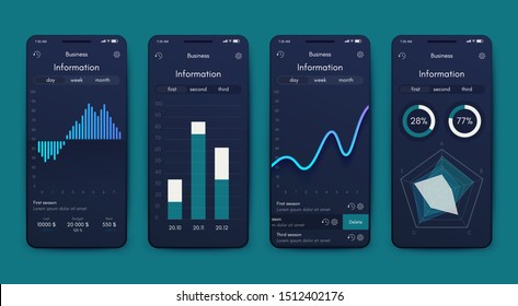 Different UI, UX, GUI screens and flat web icons for mobile apps, responsive website including Login, Create Account, Profile, Post, Inbox, Contact, Friends, Chat, Music, Setting and Calendar Screens.