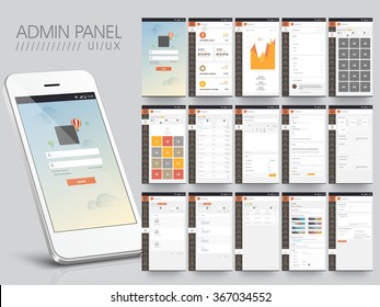 Different UI, UX, GUI screens and flat web icons for e-commerce mobile apps, e-commerce responsive website including Login, Statics, Image Gallery, Post, Choose Colour, and Account Setting  Screens.