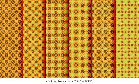 Different universal geometric seamless patterns. Endless vector textures can be used to wrap wallpapers, pattern fills, web backgrounds, surface textures. Monochrome ornament set