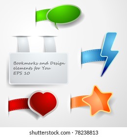 Different vector paper tags