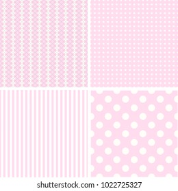 Different vector patterns. Texture can be used for wallpaper, pattern fills, web page background,surface textures.