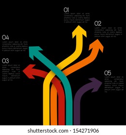Different Way Infographics | EPS10 Vector