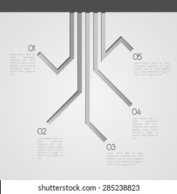 Different Way Infographics | EPS10 Vector