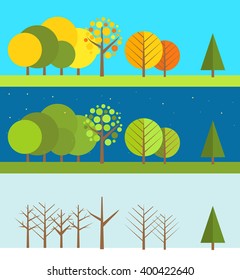 Conjunto de ilustraciones de diseño plano meteorológico