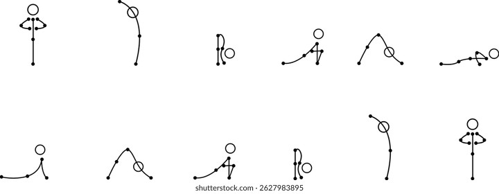 The different yoga postures done for fitness on daily basis