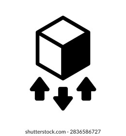 Differentiation Icon Vector Symbol Design Illustration