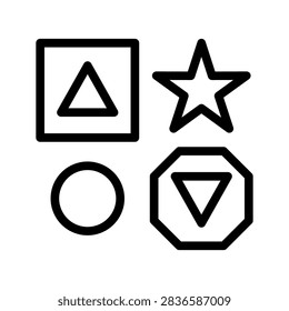 Differentiation Icon Vector Symbol Design Illustration