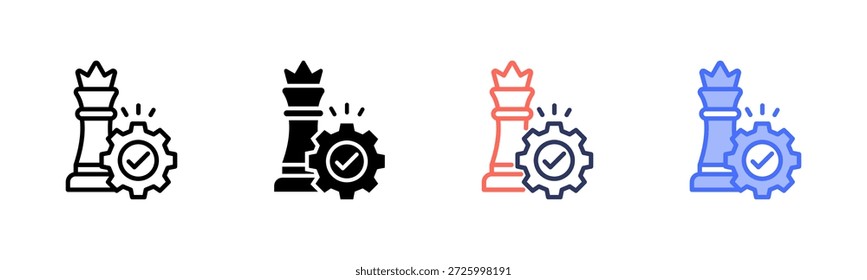 Diferenciación Multi Style Icon Set